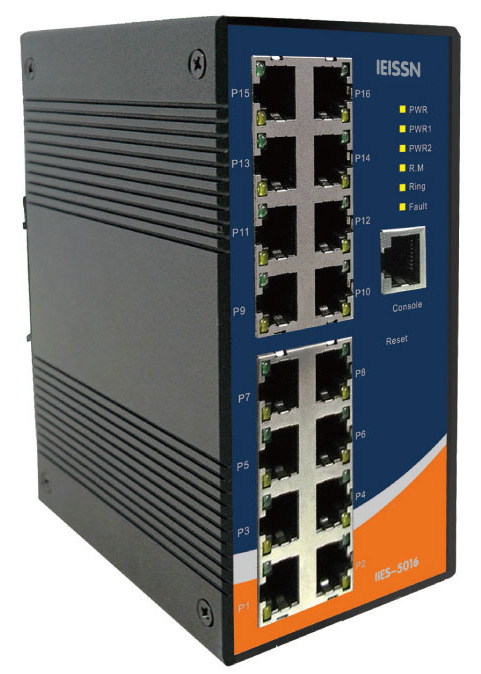 IEISSN IIES-5016 16口百兆管理型工业以太网交换机深度解析